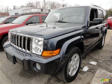 2008 Modern Blue Pearl Jeep Commander Sport 4x4 45877003 Photo 1