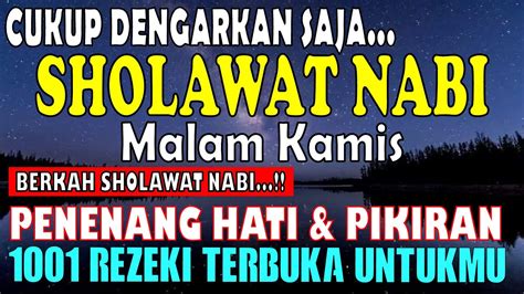 SHOLAWAT JIBRIL PENGABUL HAJAT PENARIK REZEKI DAHSYAT YA NABI SALAM