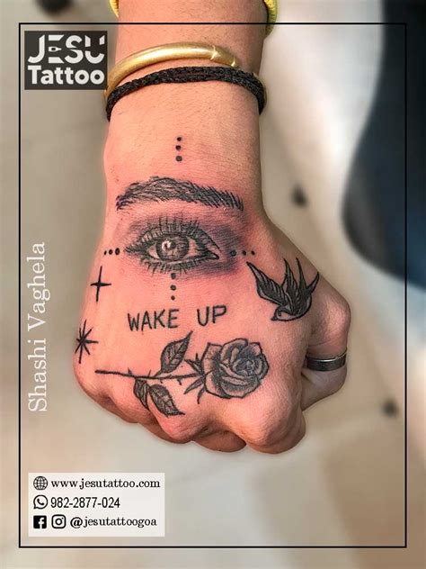 Eye Symbol Hand Tattoos A Meaningful Design