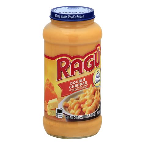 Ragu Ragu Sauce Double Cheddar 21 5 Oz Shop Weis Markets