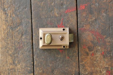 Vintage Deadbolt Lock Keil Door Lock