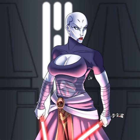 Asajj Ventress And Quinlan Vos In The Dark Disciple Novel Which Adapted An Eight Episode