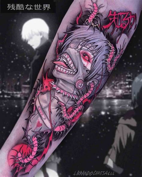 Ken Kaneki Art Tattoo Best Tattoo Ideas Gallery