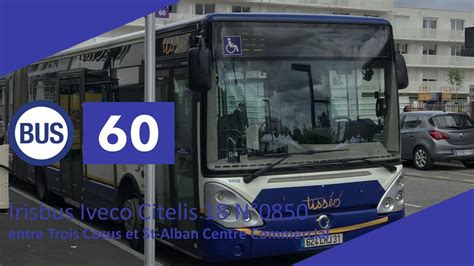 Tiss O Ligne Irisbus Iveco Citelis N Entre Trois Cocus Et