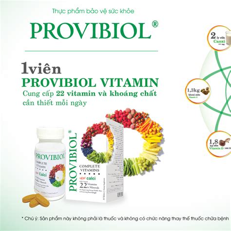 Vi N U Ng B Sung Vitamin V Kho Ng Ch T Provibiol Vitamin Vi N