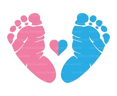 Pink Or Blue We Love You Svg Baby Gender Reveal Svg Coming Soon Svg