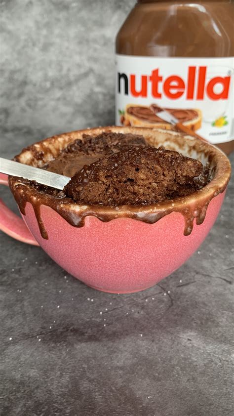 Nutella Mug Cake