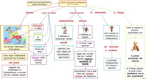 Regni Romano Barbarici Mappa Concettuale The Best Porn Website