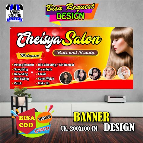 Desain Spanduk Salon Keren Terbaru Gambar Spanduk Images