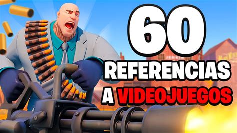 60 Referencias A Videojuegos En Fortnite Youtube