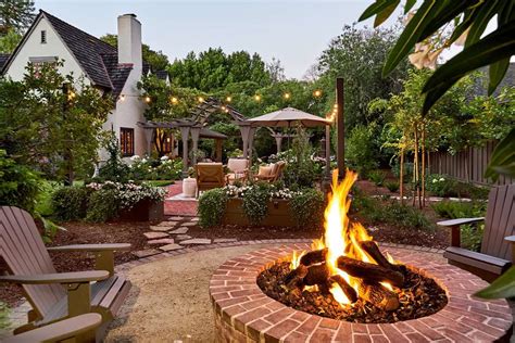 Brick Fire Pit Ideas From Rustic To Modern