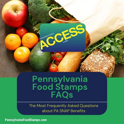 Pennsylvania Food Stamps Faqs Pennsylvania Food Stamps