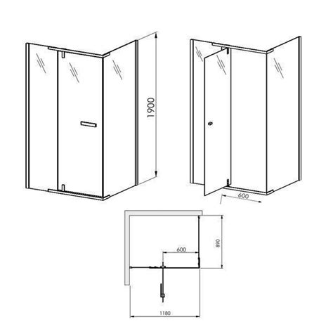 Aquaform Colorado Cabina De Dus Dreptunghiulara 90 Cm La Pretul De