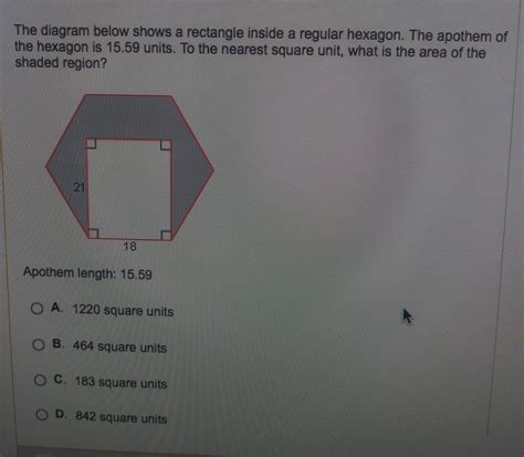 How To Find The Area Of A Regular Hexagon With Apothem