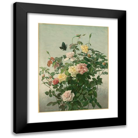 George Cochran Lambdin X Black Modern Framed Museum Art Print