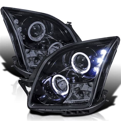 Spec D Tuning Halo Glossy Black Housing Smoke Lens Projector LED