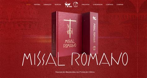 Hot Site sobre a tradução da 3ª edição típica do Missal Romano