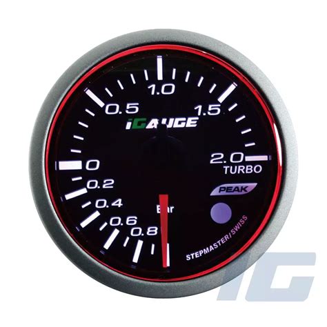 Rrpk Series Mm White Blue Amber Led Performance Car Gauges