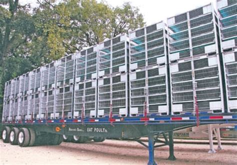 Live Poultry Transport Cages And American Galvanizers Association