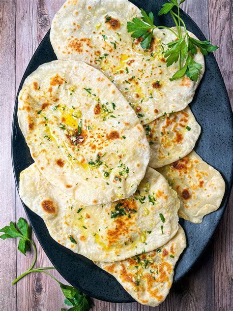 Easiest Garlic Naan Bread Tastefully Grace