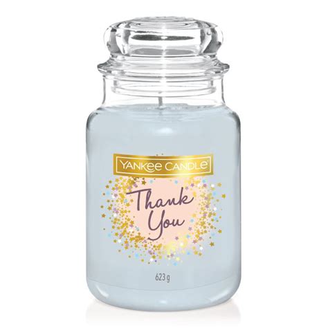 Thank You Large Jar Gross Grande Yankee Candle Offizielle Website