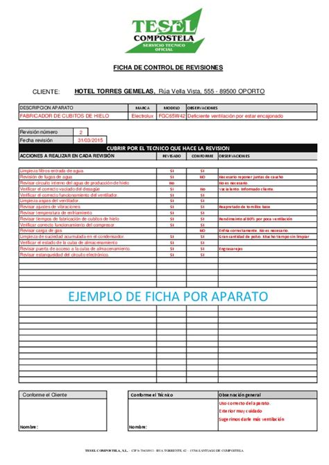 Ficha Mantenimiento Anexo Tesel Compostela