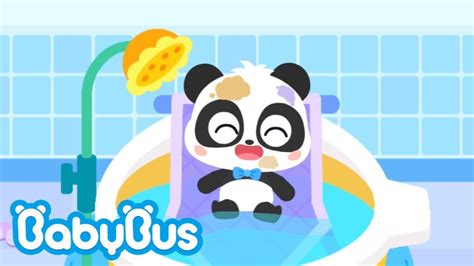 Mengurus Bayi Panda Memandikan Bayi Panda Kiki Animasi Untuk Anak