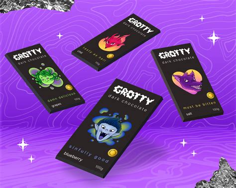 Grotty Chocolate Packaging Design On Behance