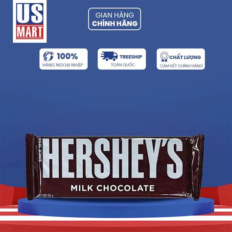 Hersheys Milk Chocolate 43g Us Mart