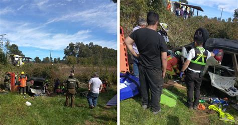 Impactante Accidente En Villarrica Una Persona Fallecida Y Tres Heridas