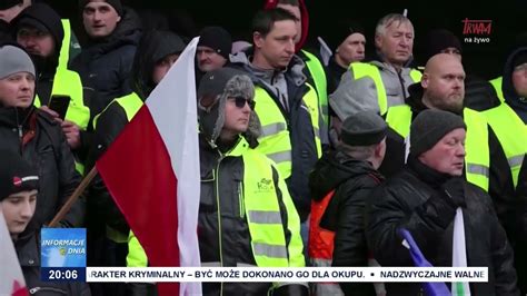 Zbo E Z Ukrainy Wci Trafia Do Polski Rolnicy W Ramach Protestu