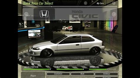 Nfsu2 Honda Civic 1500 Hp Youtube