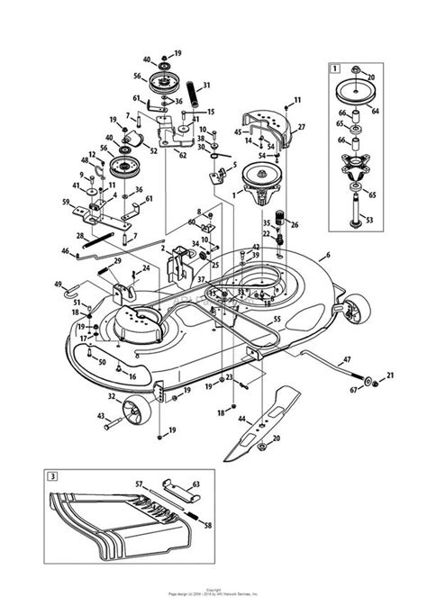 Craftsman 42 Mower Parts Diagram