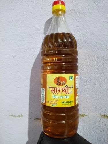 Sarthi Til Oil Sesame Oil Ltr Pet Bottle At Rs Litre P O