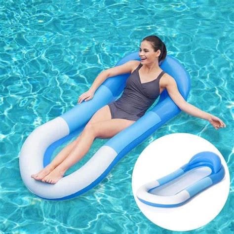 Bey Flottant Lit Lit Gonflable Pour Piscine Bou E Hamac Flottant Lit