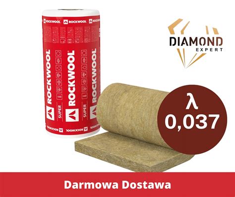 Wełna Mineralna Skalna Rockwool w Rolce Toprock Super 20 cm 200 mm