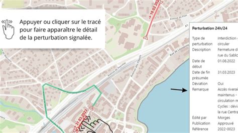 Morges Une Carte Interactive Pour Mieux Circuler En Ville