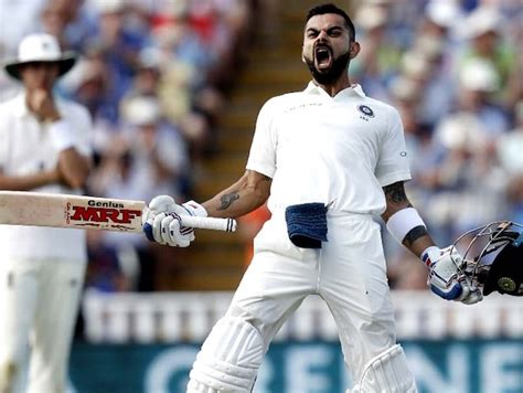 India Vs England Virat Kohli Scores 22nd Test Hundred First On