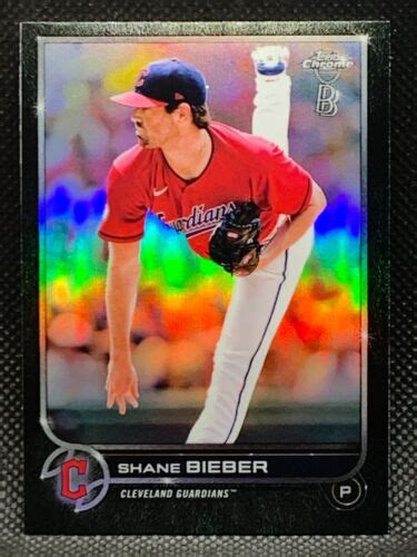 2022 Topps Chrome Ben Baller Shane Bieber Cleveland Guardians 208 EBay