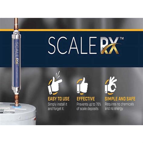 American Valve Scalerx Water Heater Scale Prevention System Hardwares