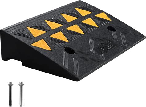 Amazon Goplus Curb Ramp 2 Pack 5 Raised Height Rubber Threshold