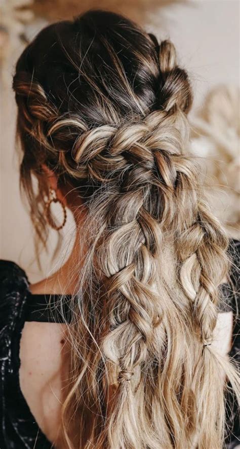 50 Cute Hairstyles For Any Occasion Dutch Braided Crown Ponytail