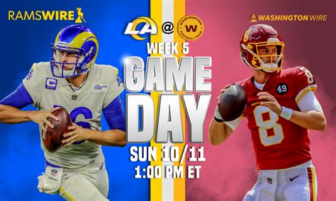 Washington Vs Los Angeles How To Watch Listen Stream Week 5 Game