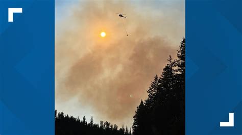 Fire Closes Blewett Pass Between Cle Elum Wenatchee