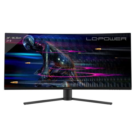 34 86 36 Cm LC Power LC M34 UWQHD 165 C UWQHD 165Hz 21 9 Curved