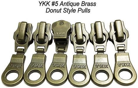 Ykk Zipper Repair Kit Solution 5 Zipper Heads Sliders With Pulls 5