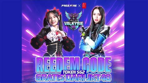 update kode redeem ff hari   april  cek reward sg terompet