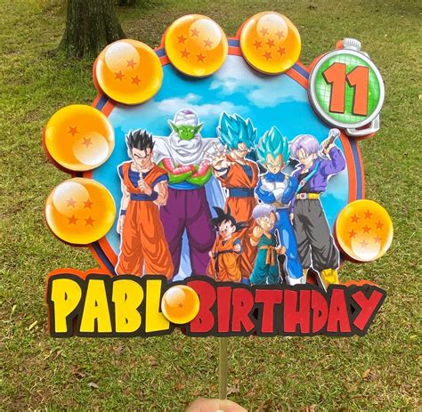 Dragon Ball Super Cake Topper DBZ Cake Topper Dragon Ball Z Cake