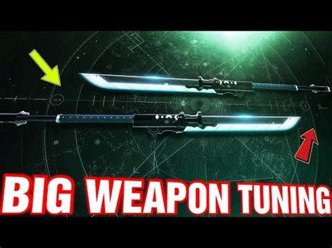 Destiny 2 Season 23 Weapon Tuning Preview Glaive And Exotic Weapon