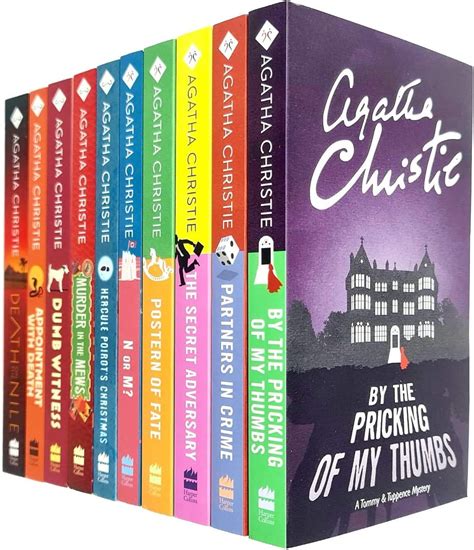 Agatha Christie Hercule Poirot And Tommy And Tuppence Series Collection